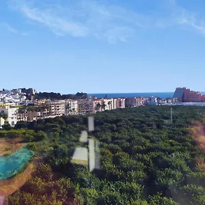 Escapada romantica con vistas al mar y a la ciudad en Almunecar Granada España Apartamento
