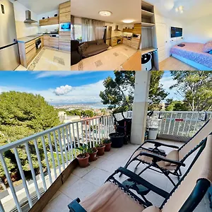 Con Vistas Al Mar Y Portaventura Apartamento Salou